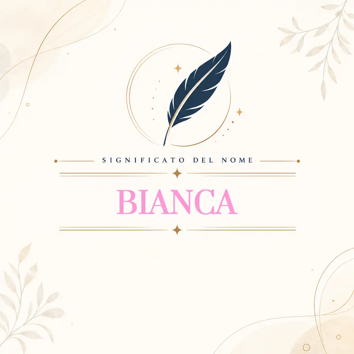 Significato del nome Significato del nome Bianca: la purezza che non passa mai di moda