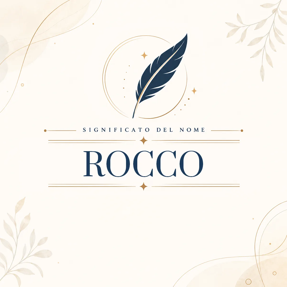 Significato del nome Significato del nome Rocco: il pellegrino che guarisce